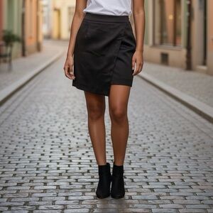 Mexx Black Asymmetrical Skirt